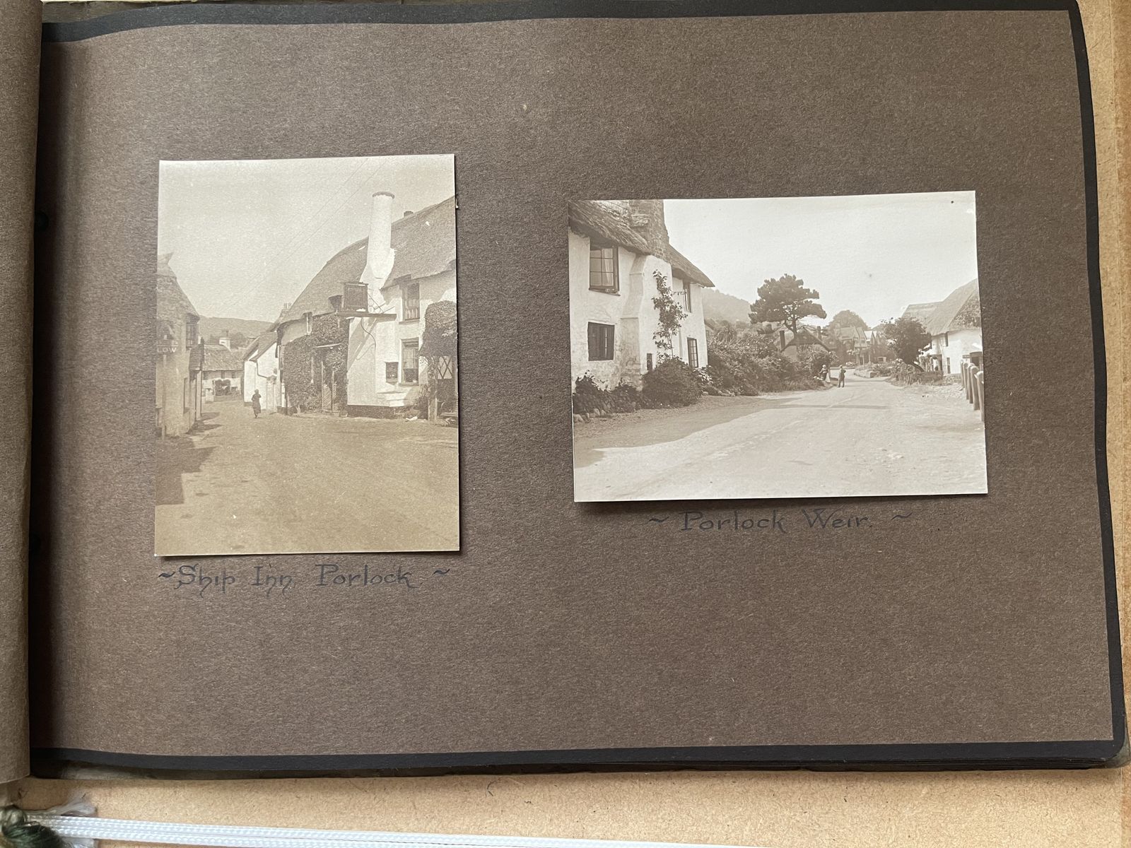 Photo Album Titled 1926 Minehead & Cheddar photo buy