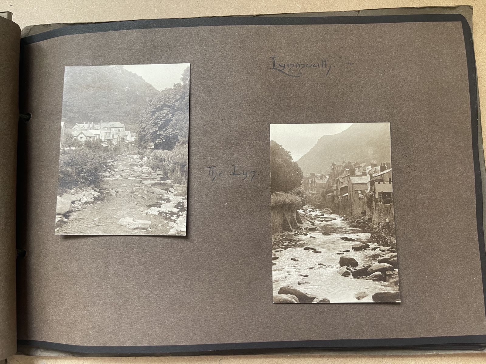 Home Decor Photo Album Titled 1926 Minehead & Cheddar photo