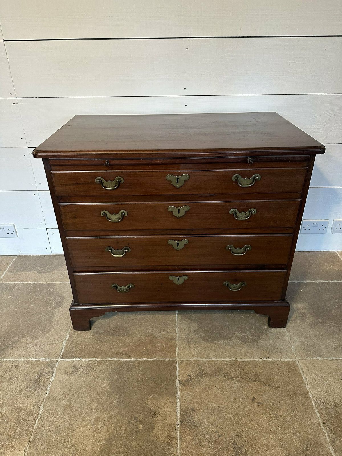 A Wonderful Mahogany Chest Of Drawers, English C1790s, Antique
