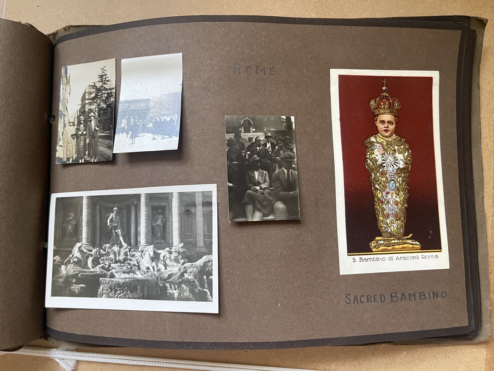 photo vinterior Photo Album Titled 1927 Italian Tour