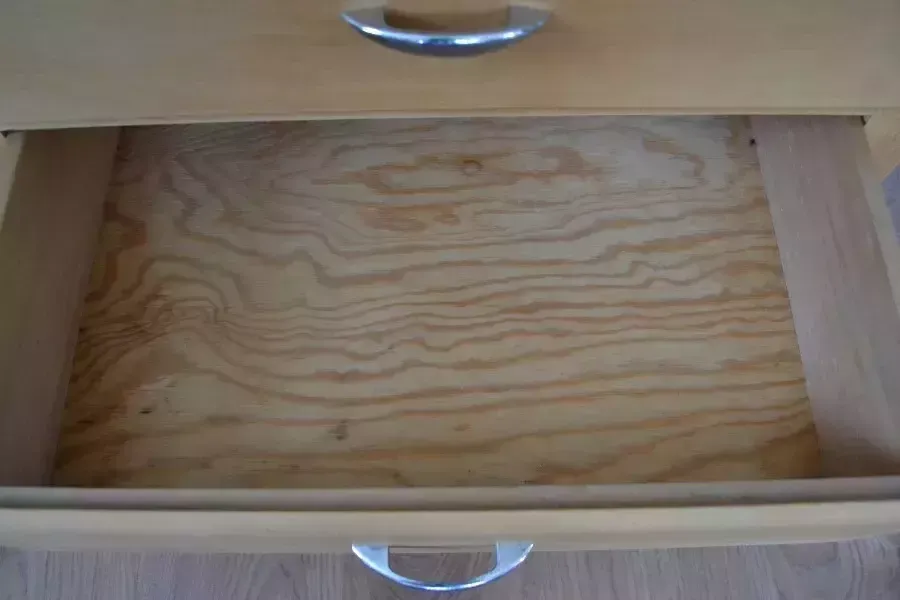 photo furniture Mid Century Plywood Chest Of Drawers