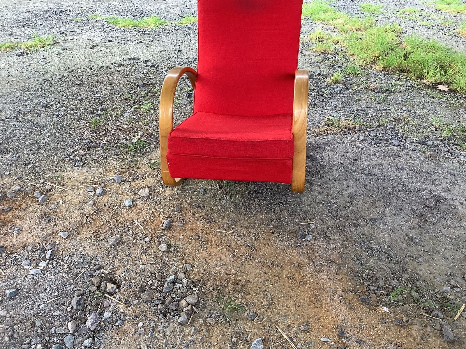 1960's French Rocking Chair, 1960s photo furniture