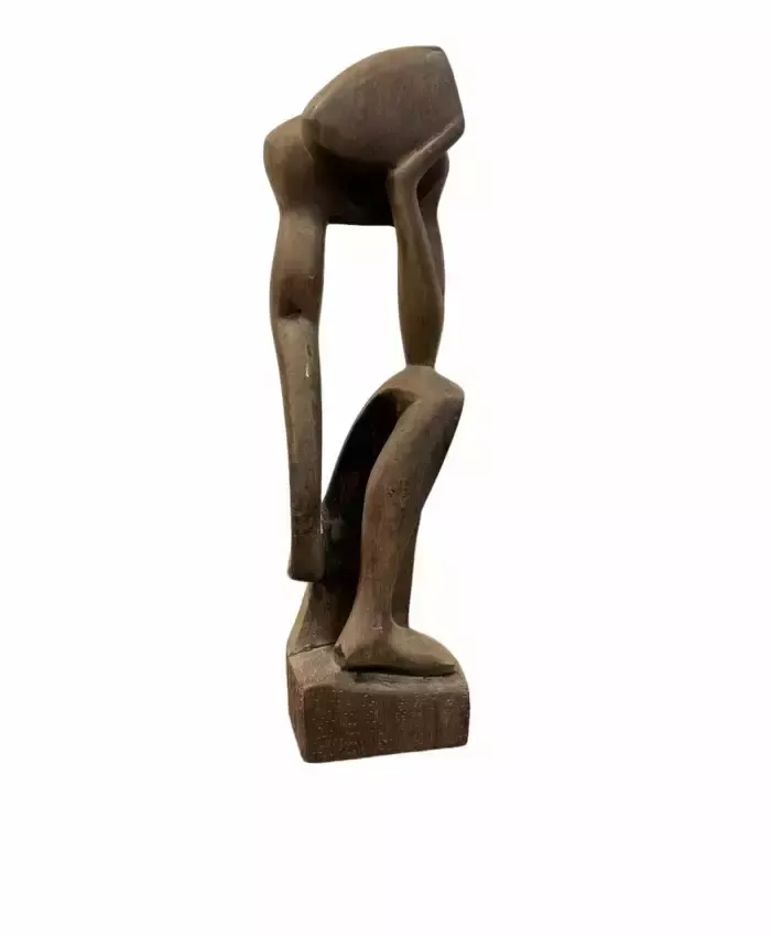 Festus O. Idehen (Festus O. Idehen), African Thinker, Wood Carving photo furniture