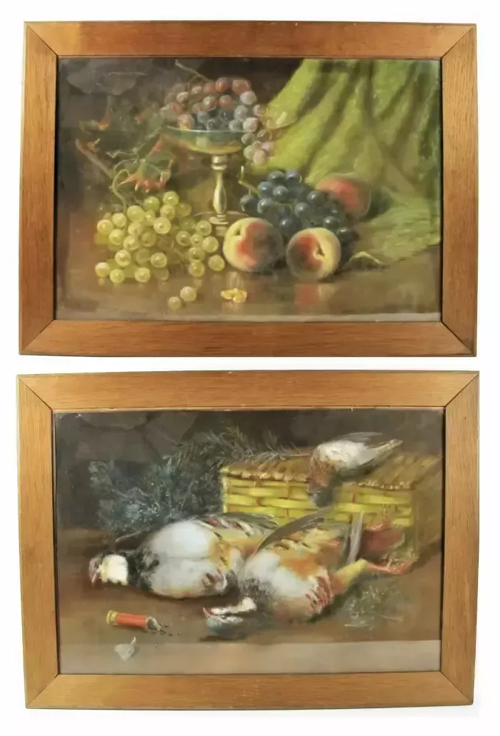 19th Century School, Pair Of Still Lifes