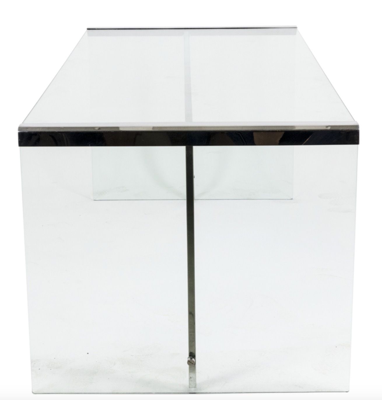 Gallotti&Radice Italian Glass Desk