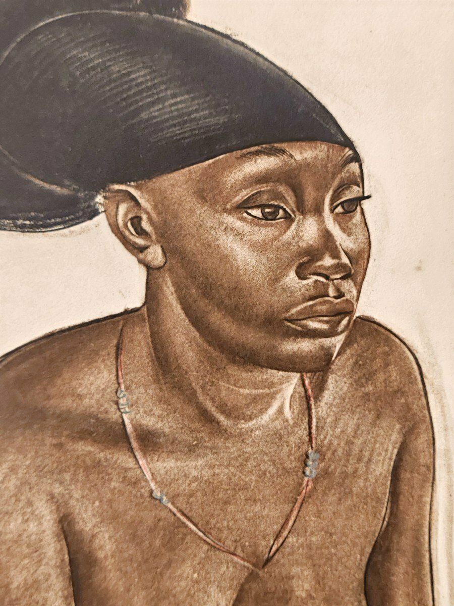 Alexandre Iacovleff (1887 1938) Ourou La Mangbetu photo for sale