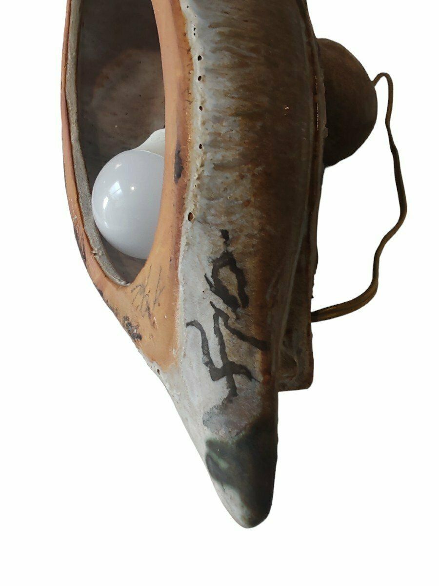Lampe en céramique par Agnès Escala, années 1950 photo vinterior