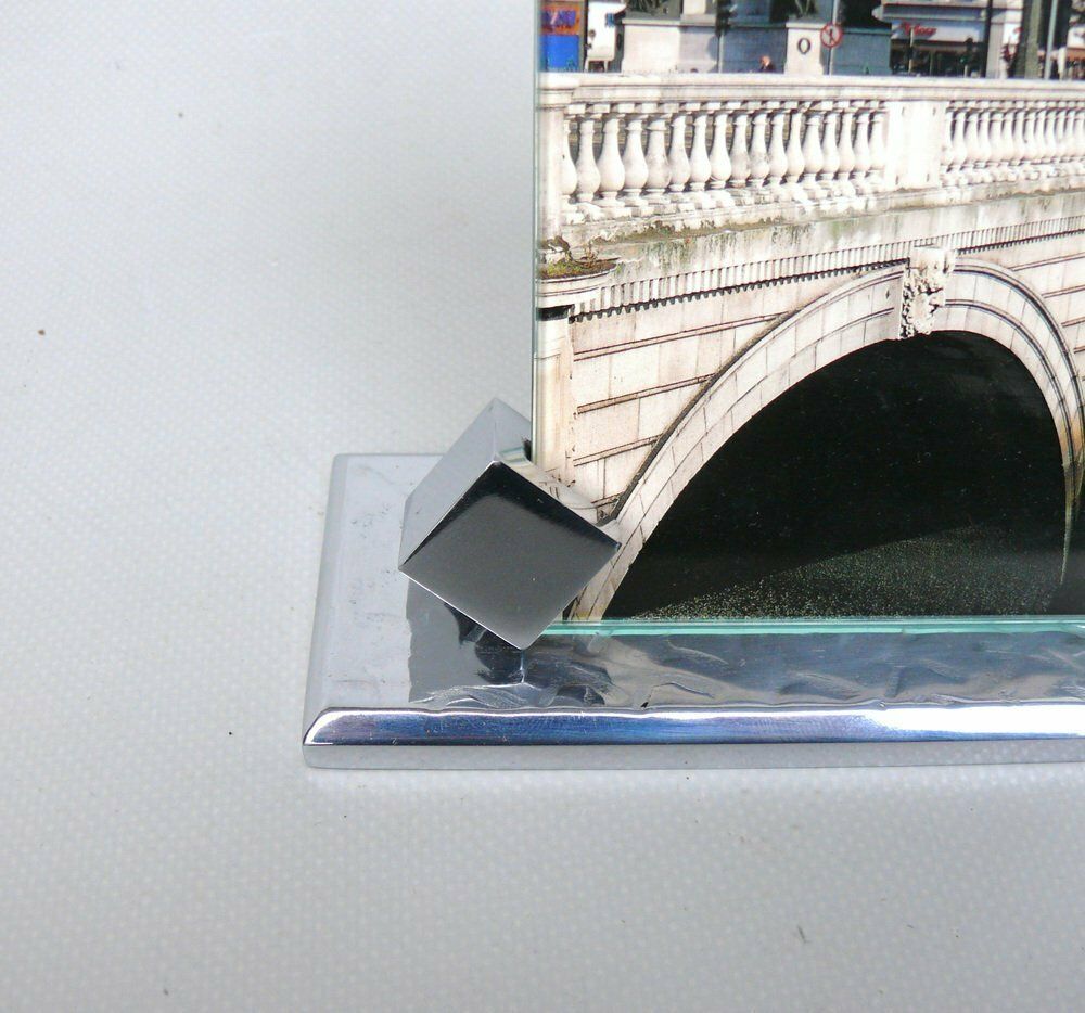 Art Deco Chrome Plated Picture Frame, Germany, 1920s photo 1132.2