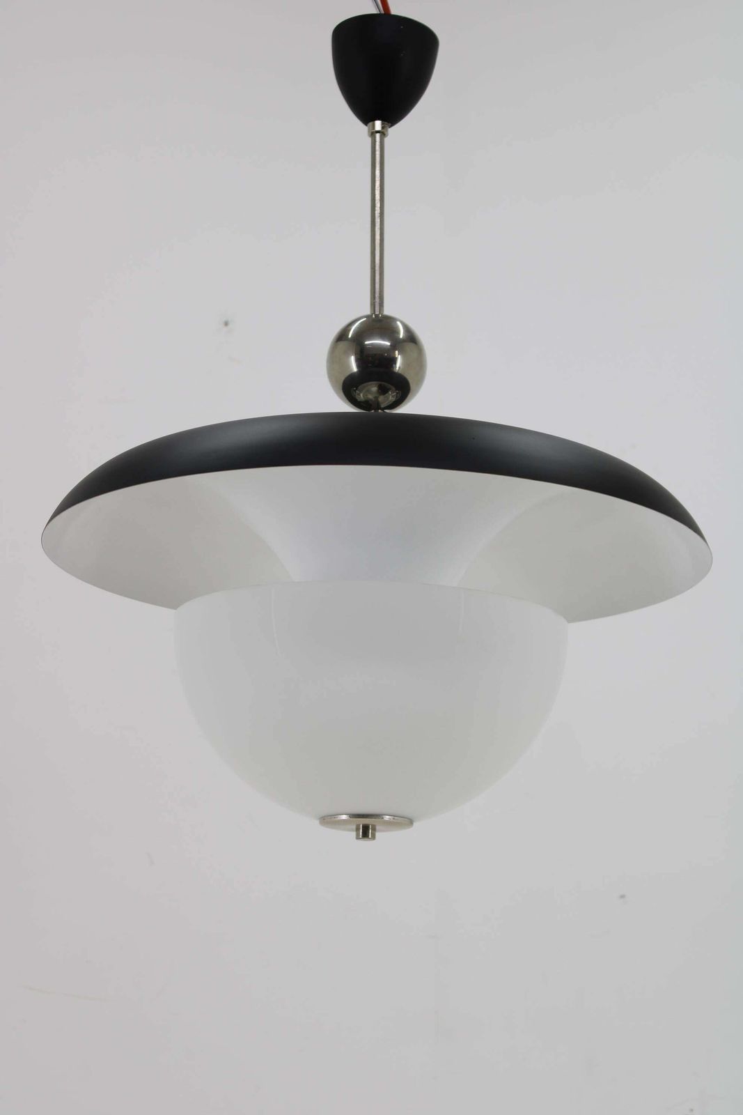 1930s Bauhaus Chandelier By Anyz, Czechoslovakia photo furniture