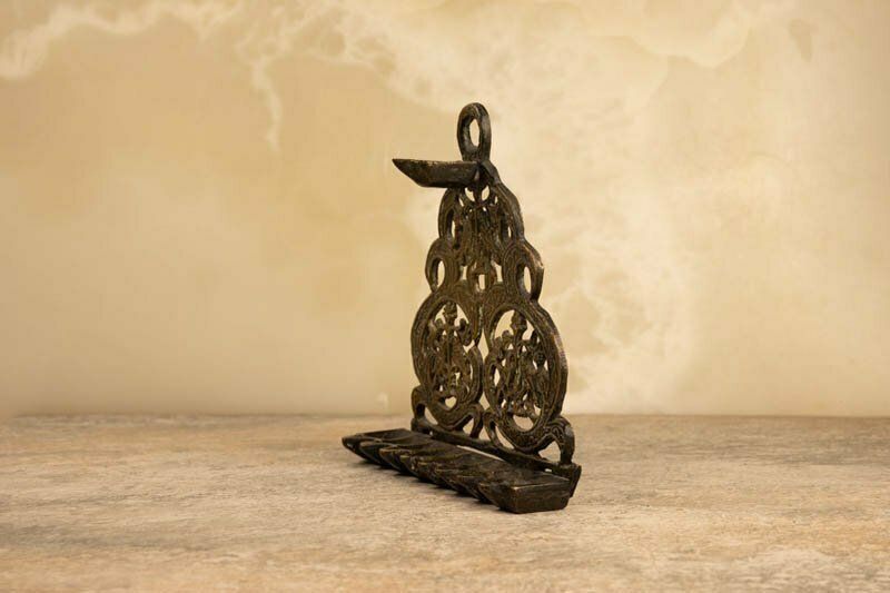 Moroccan Hanukkah Lamp, 1800s, Antique photo 90.0