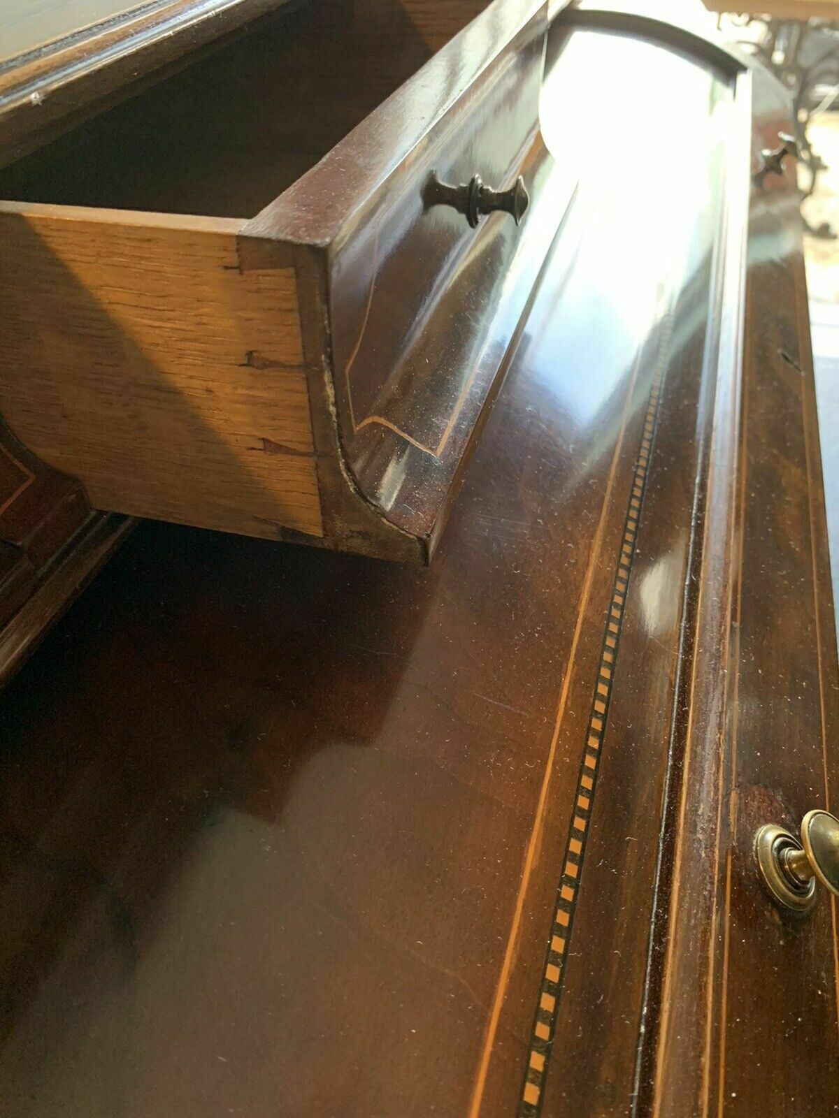 A Beautiful And Very Elegant Edwardian Cylinder Desk photo buy