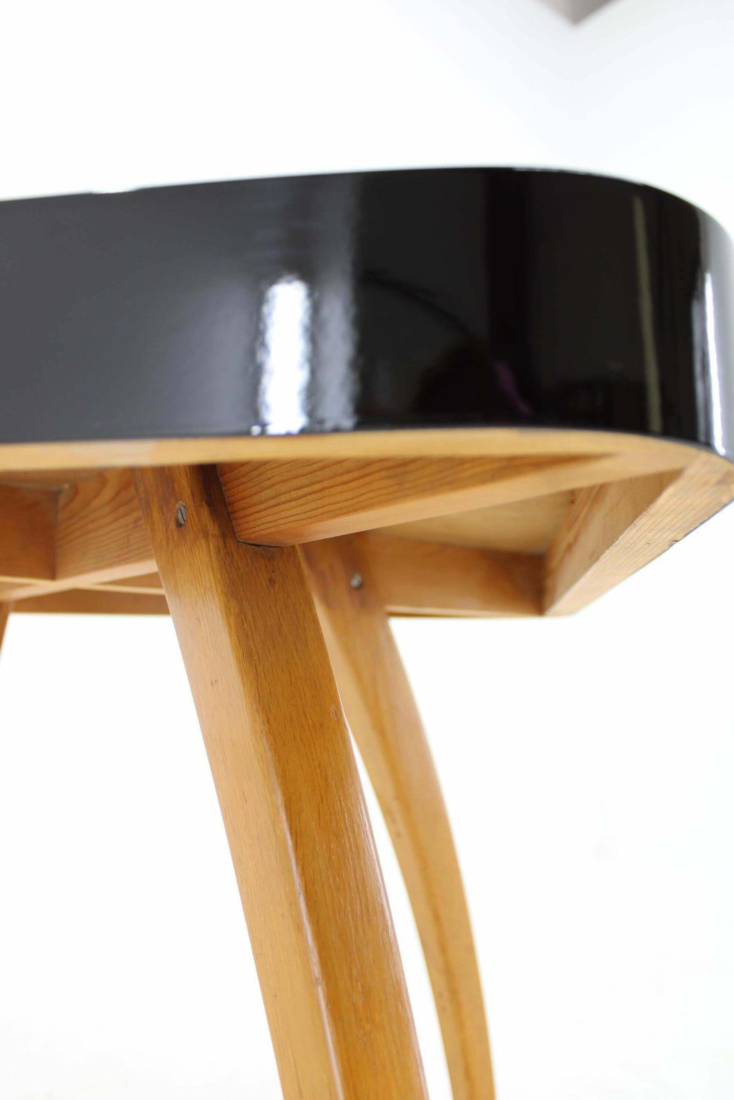 665.0 1950s Jindrich Halabala Restored H259 Coffee "Spider" Table, Czechoslovakia photo