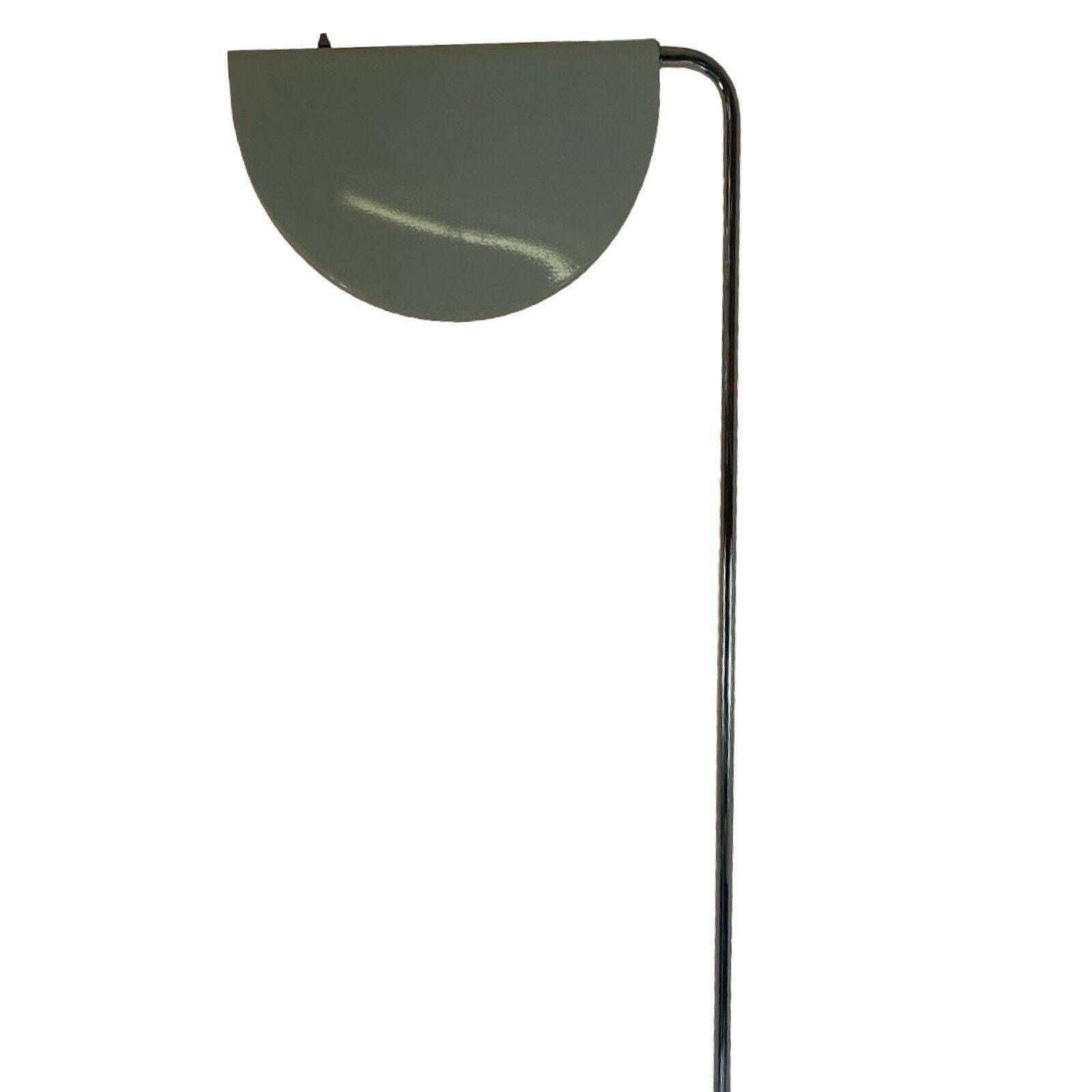 Bruno Gecchelin For Skipper And Pollux   Mezzaluna Floor Lamp   1970s   In Very Good Condition, Original And Marked   Marble Foot photo for sale
