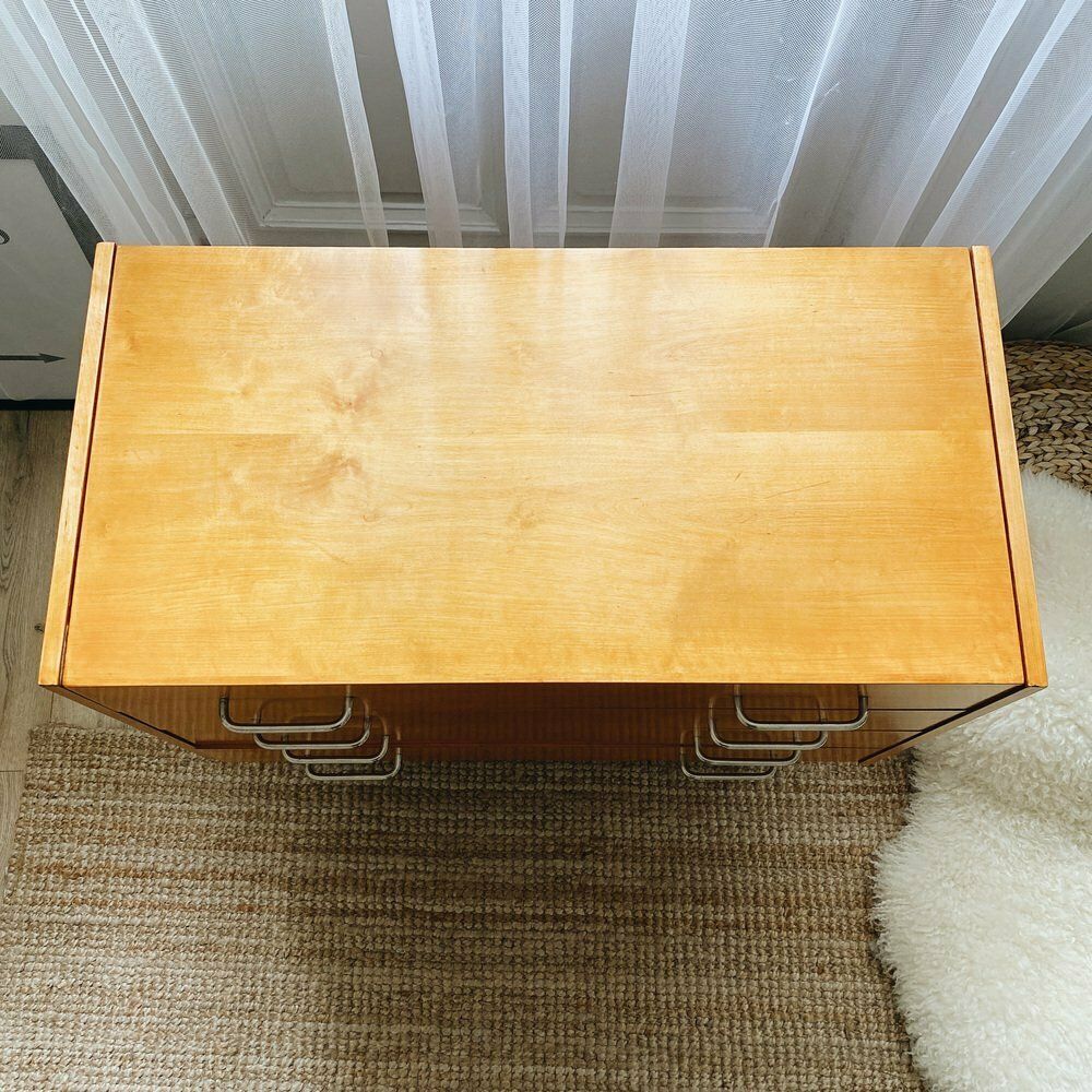 photo furniture Vintage Wooden Cabinet From Up Zavody, 1960