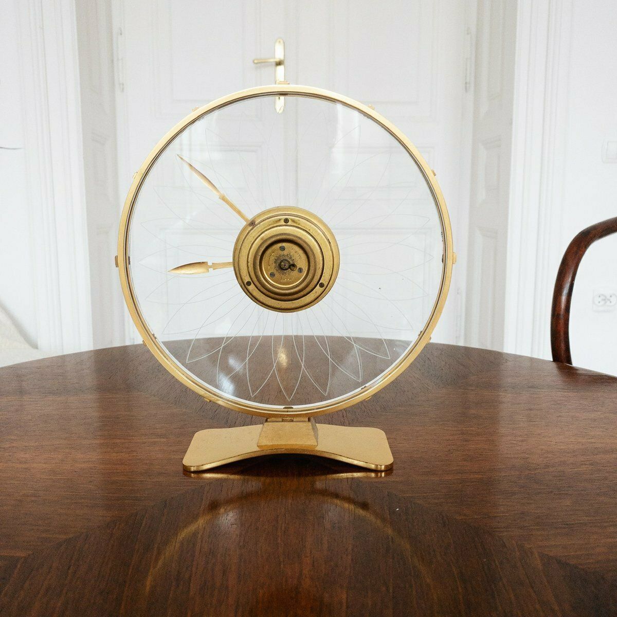 Home Decor Art Deco Table Clock By Heinrich Möller For Kienzle International, 1930s photo