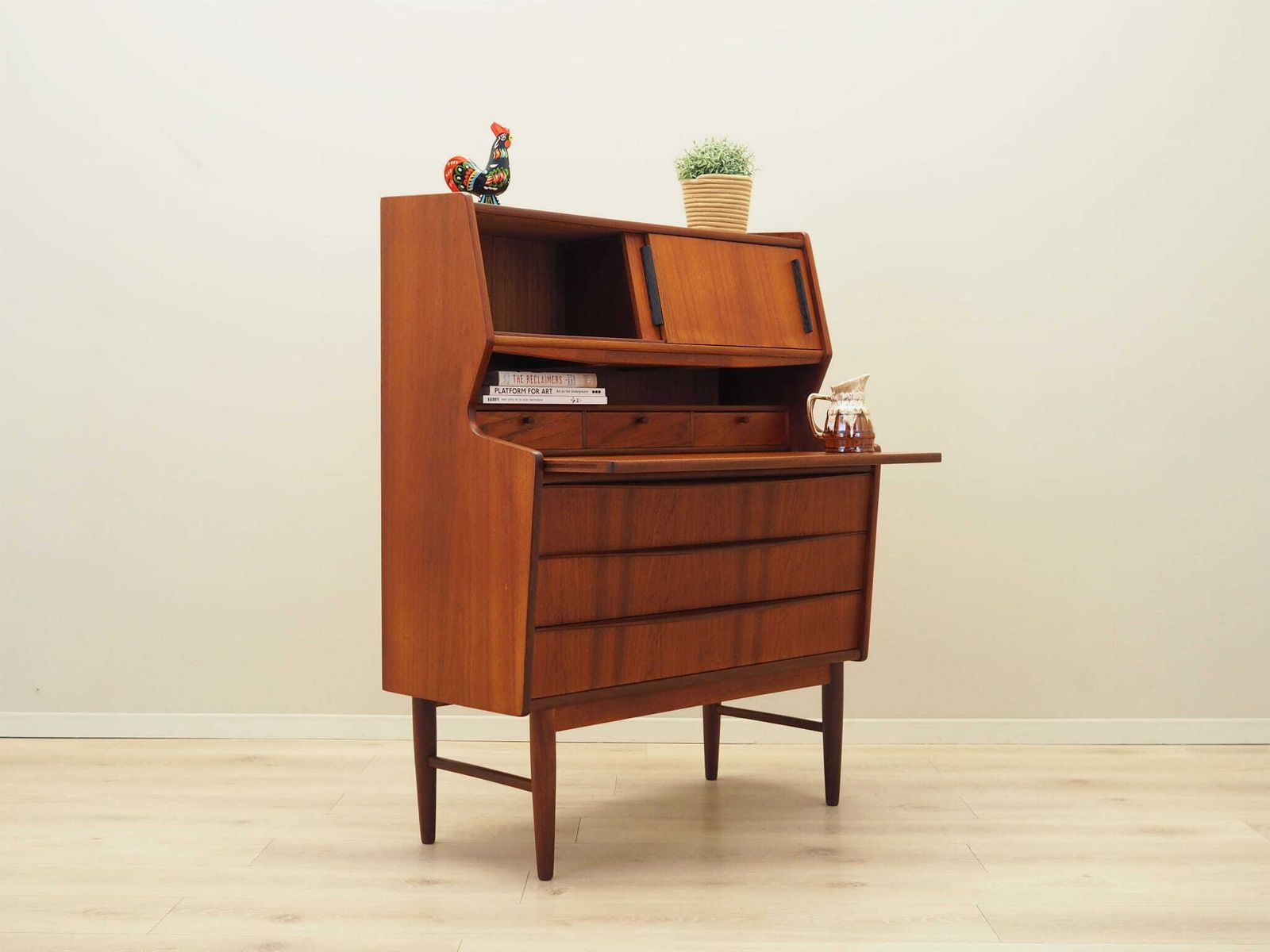 Teak Secretary, Danish Design, 1970s, Production: Denmark photo buy