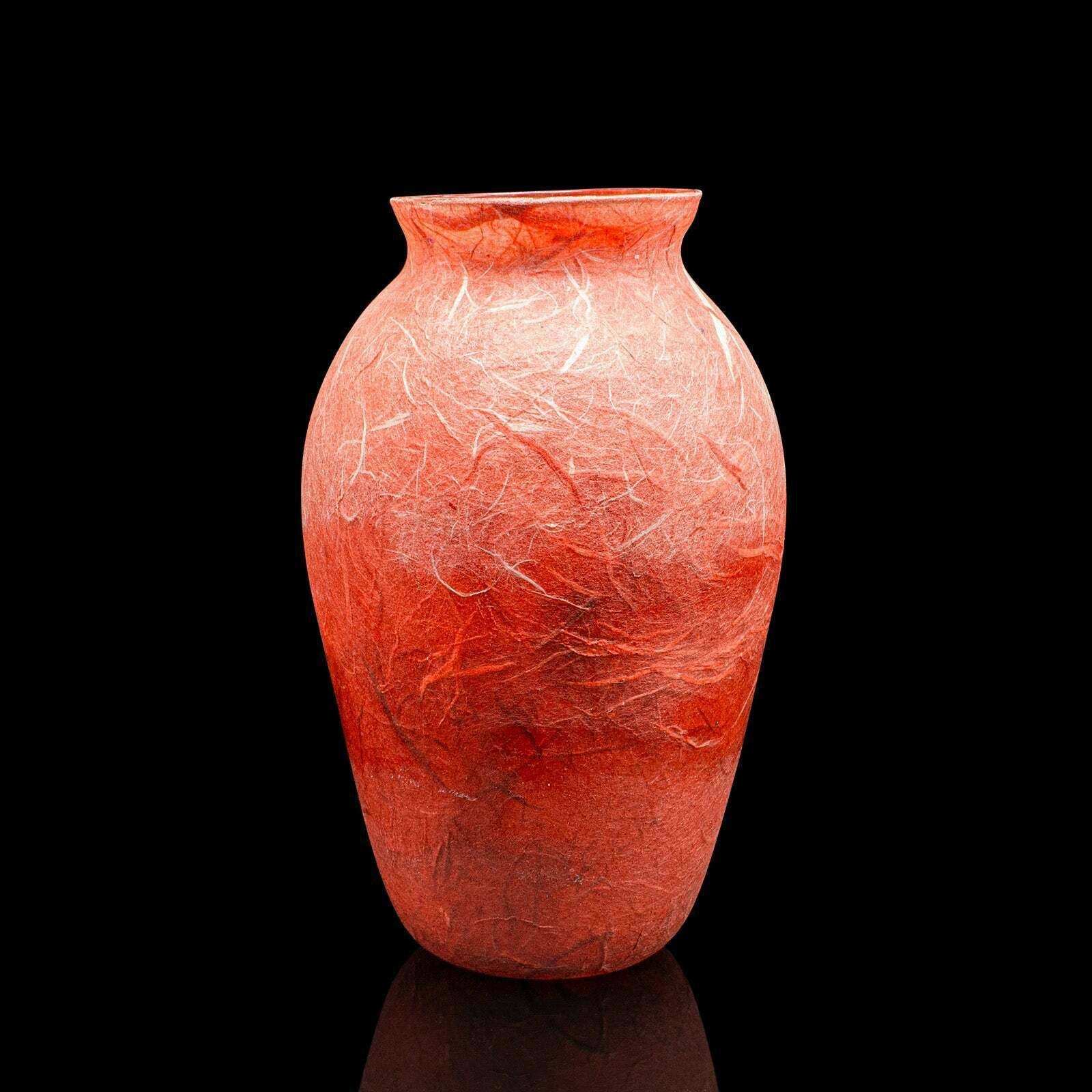 Pair Of Contemporary Decorative Flower Vases, English, Art Glass, Posy Sleeve photo 325.0