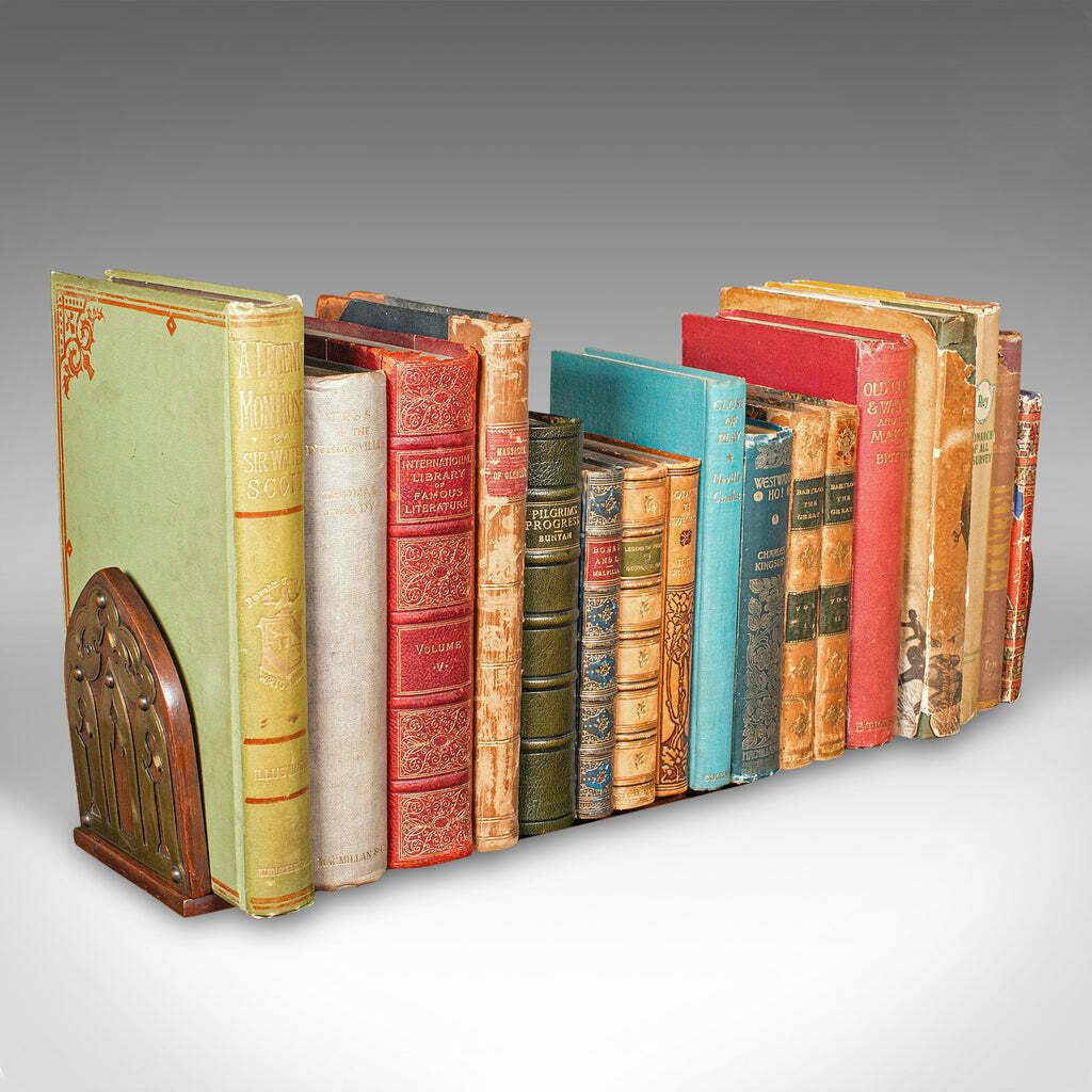 photo furniture Antique Gothic Revival Book Slide, English Walnut, Extending Bookrest, Victorian