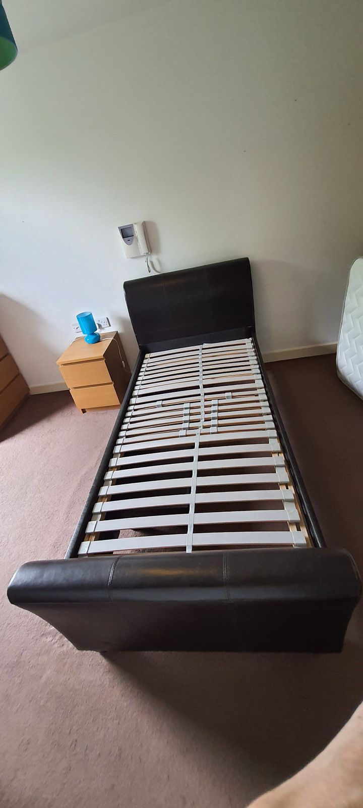 Amazing Lenora Bedstead   Dark Brown   Single photo buy