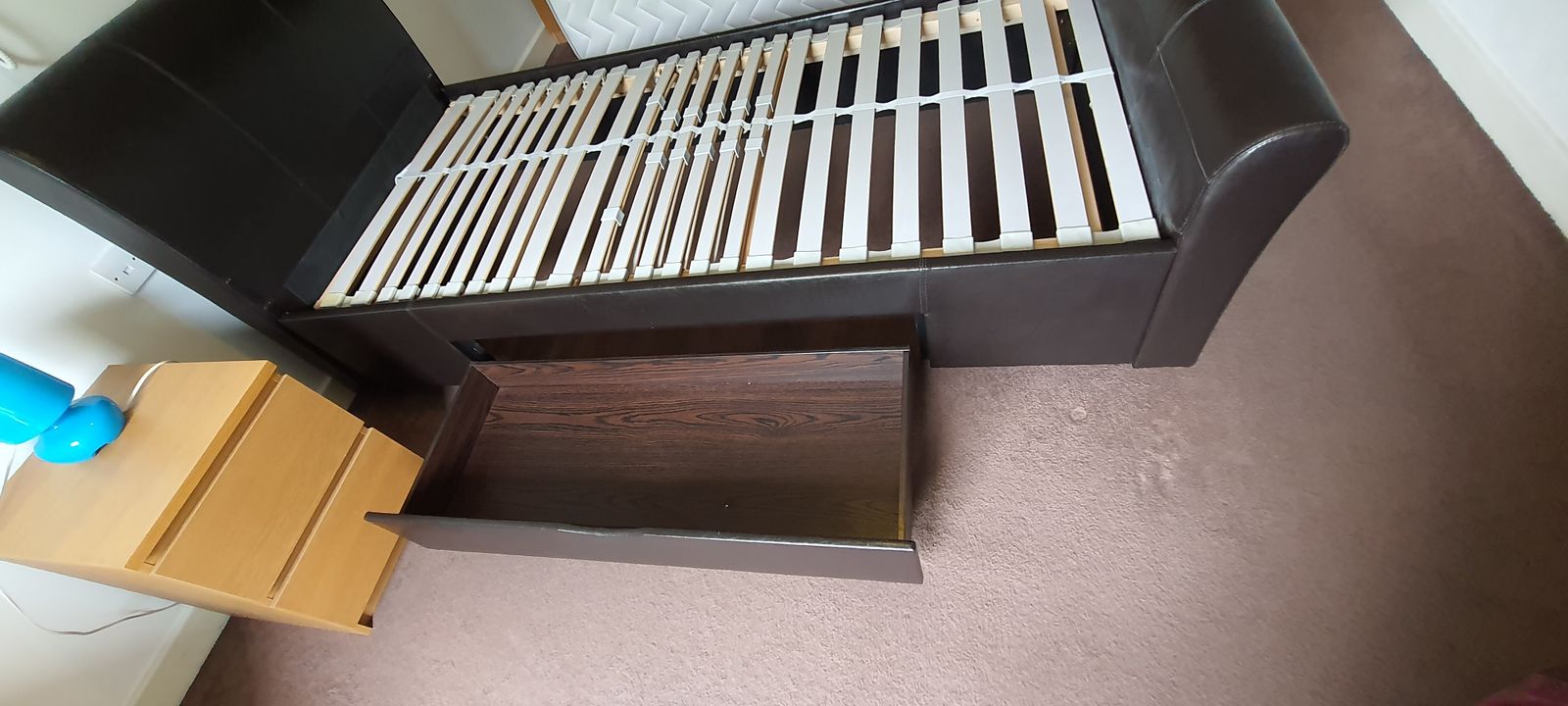 photo for sale Amazing Lenora Bedstead   Dark Brown   Single