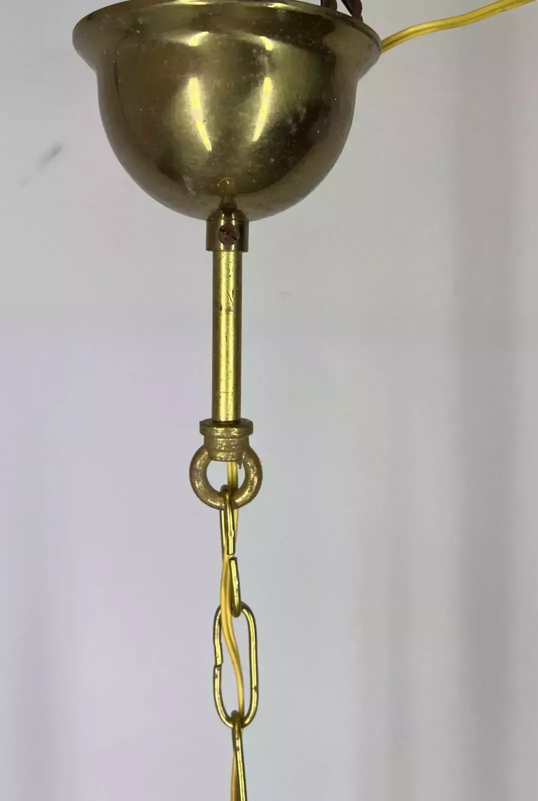 Stunning Ceiling Lamp Made Of Brass Pendant Chandelier photo 199.0
