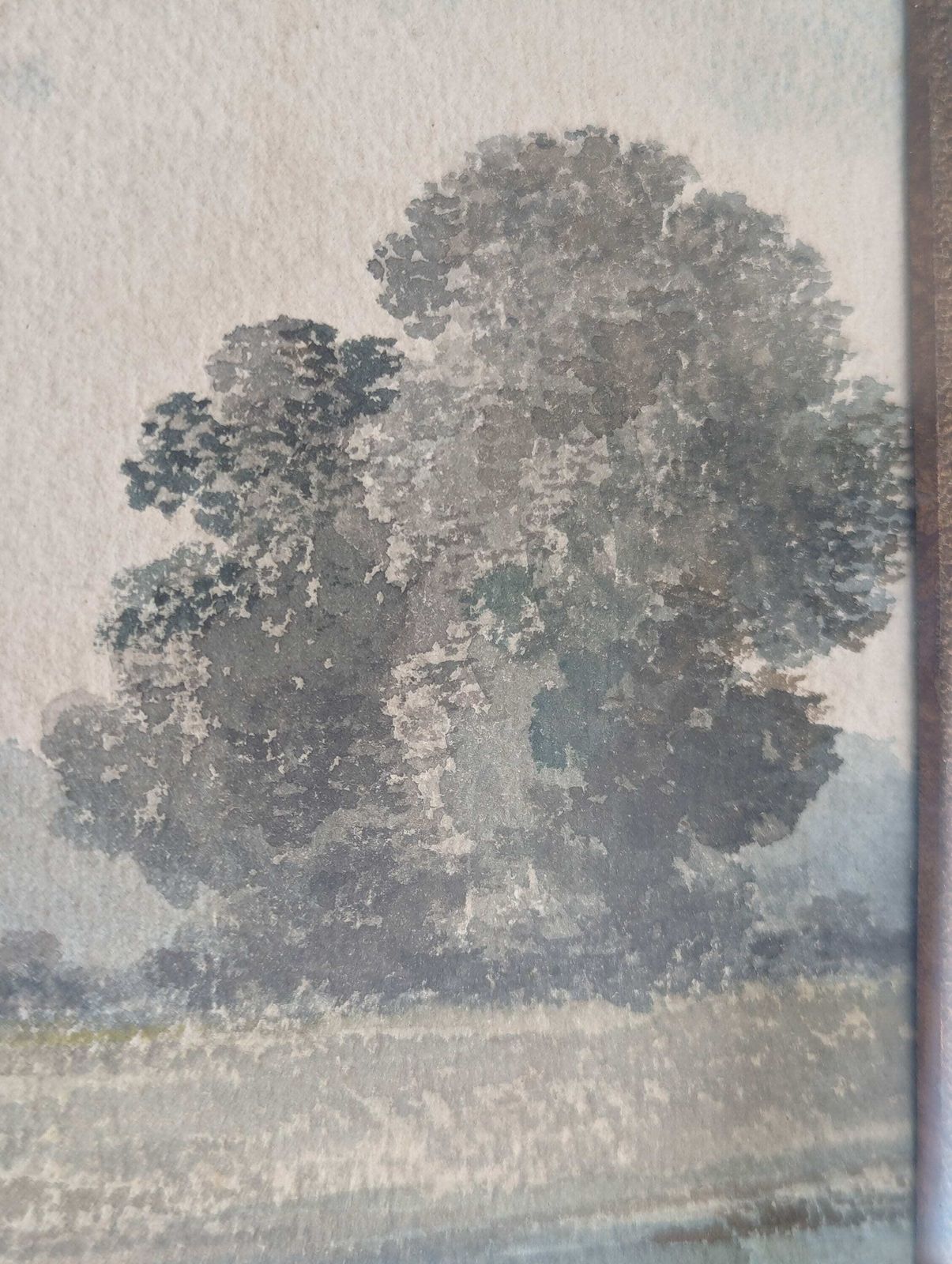 Potters Bar Watercolour Painting, Signed V. Merritt (B. 1850), Antique Art photo Art