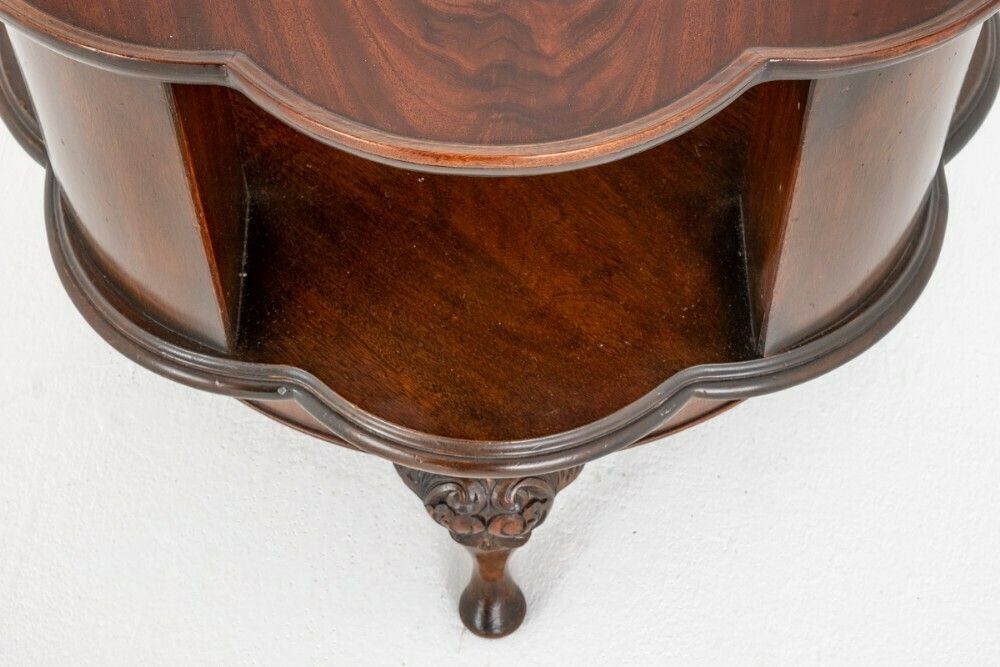 Chippendale Revival Revolving Bookcase photo for sale