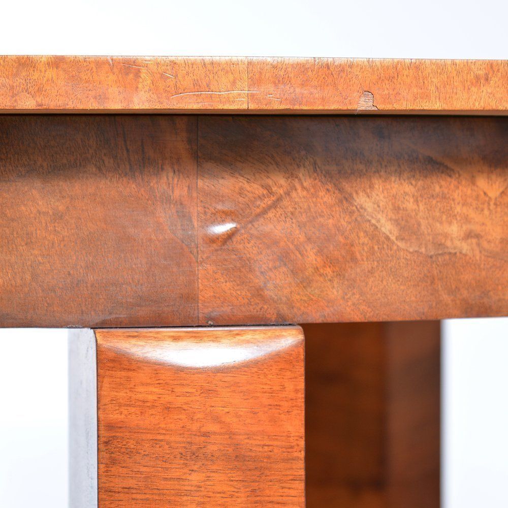Large Extendable Art Deco Dining Table, 1920s photo furniture