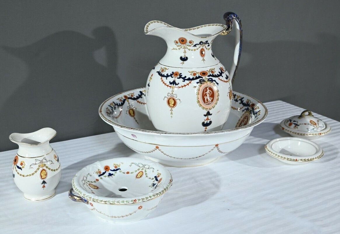 Sampson Hancock & Sons Fine Porcelain Set, Art Nouveau Period, England – 1900 photo furniture