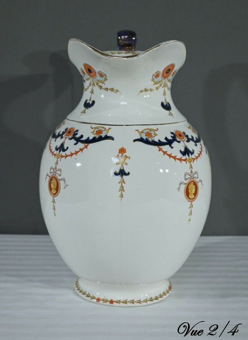 photo furniture Sampson Hancock & Sons Fine Porcelain Set, Art Nouveau Period, England – 1900