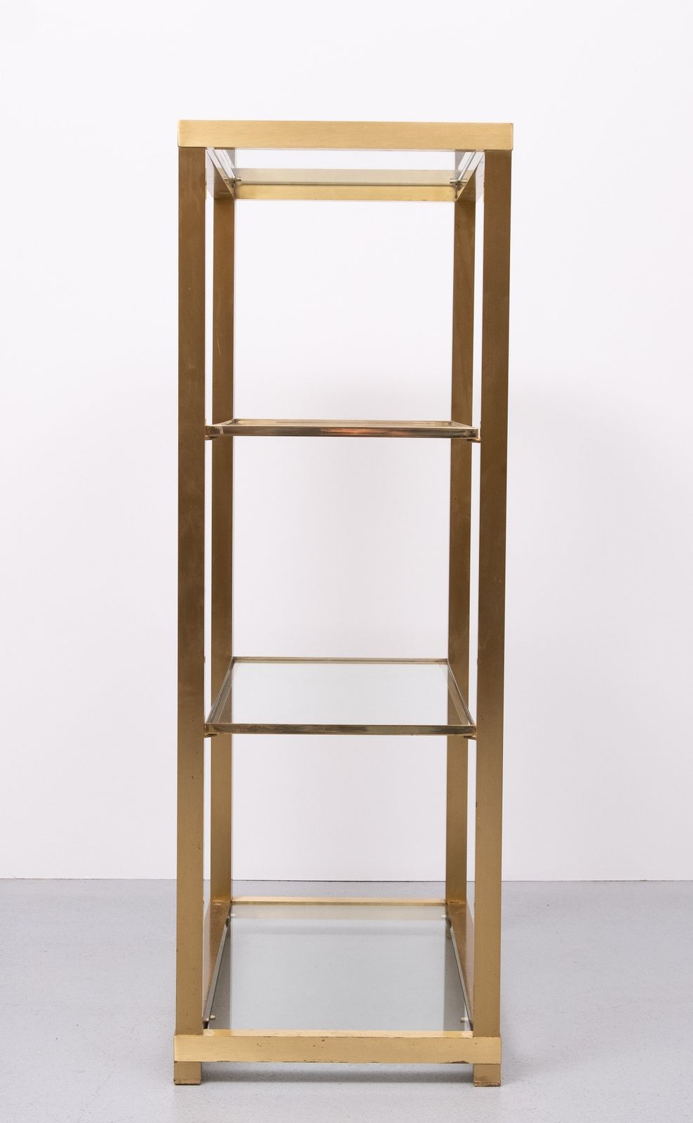 photo furniture Brass And Glass Cabinet. Italy 1970s