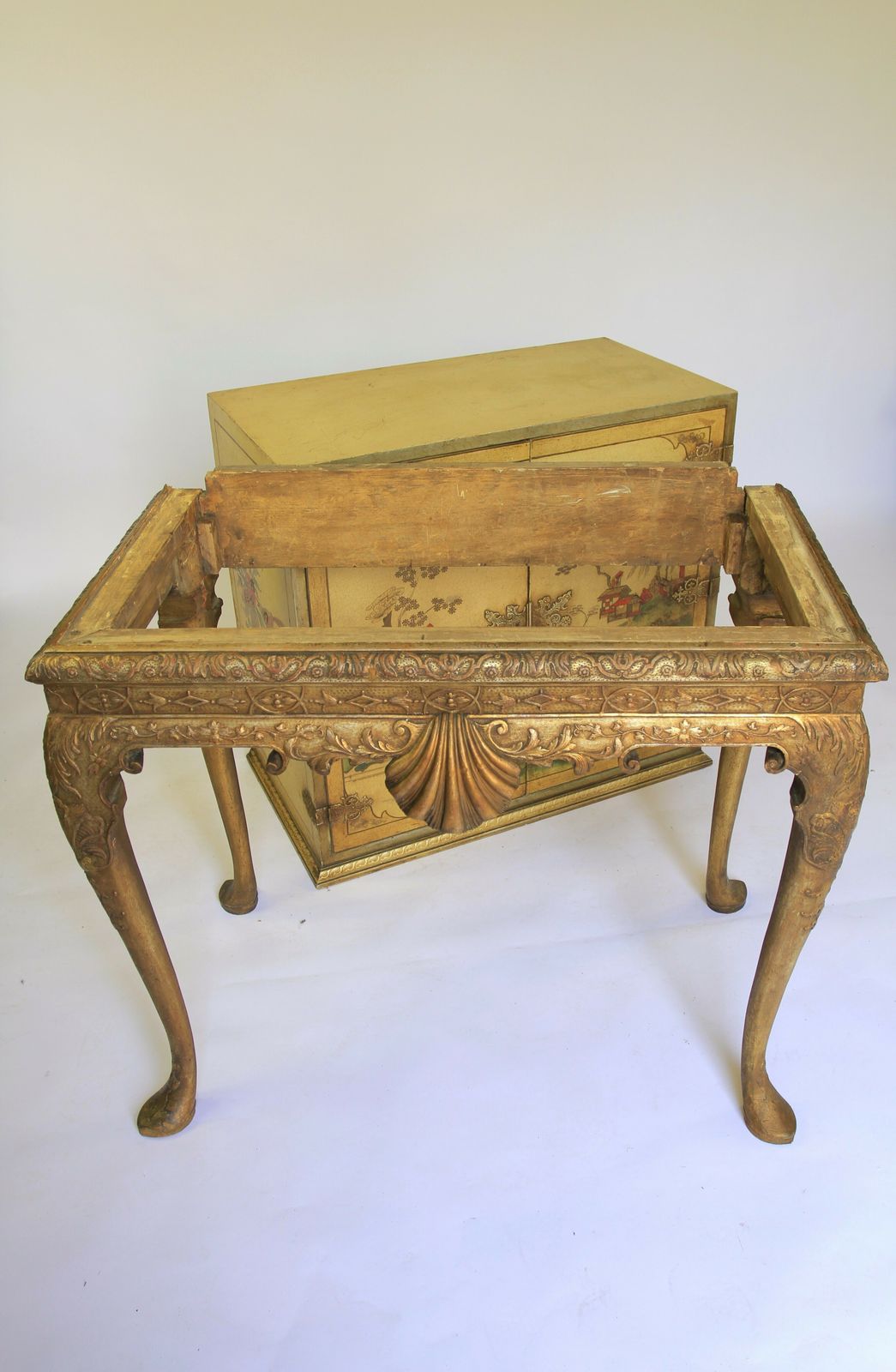 photo for sale Chinoiserie Decorated Cocktail Cabinet On Stand