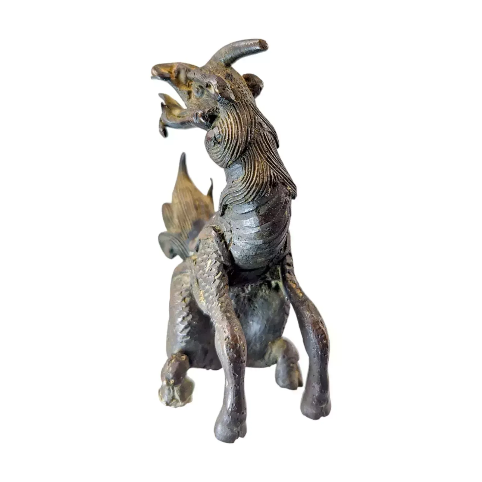 An 18th Or Earlier Chinese Bronze Figure Of Qylin photo furniture