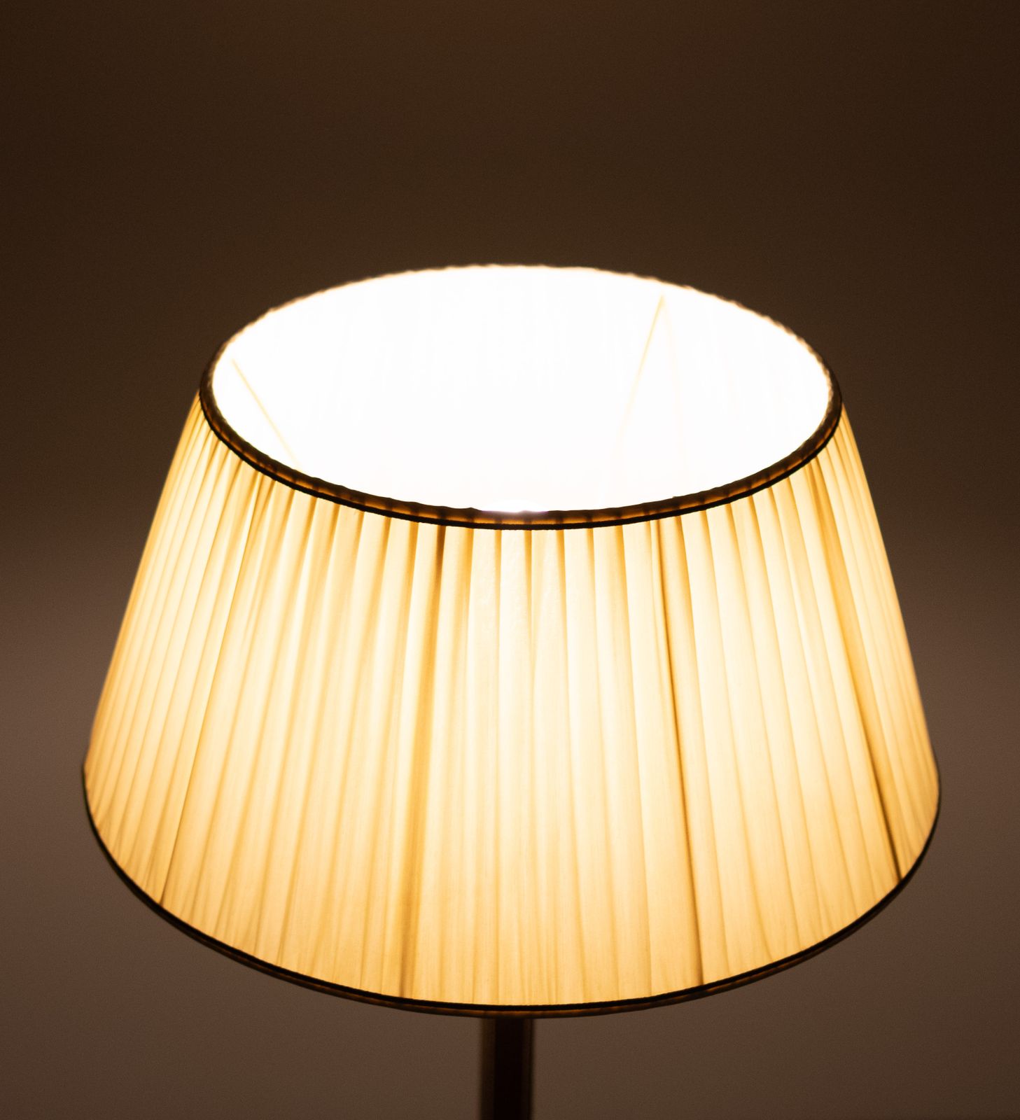 Lighting Stich Leather Floor Lamp Manufactured By Sce France photo