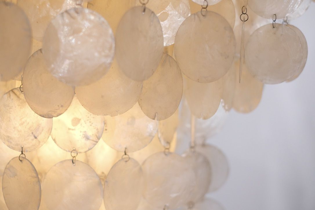 Pendant Light Attributed By Verner Panton, 1960's. photo vintage