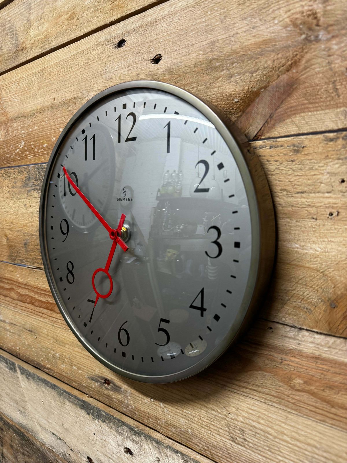 1960's German Industrial Factory / Office Clocks By Peter Behrens For Siemens photo 175.0