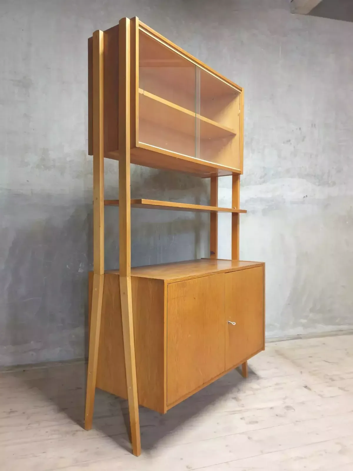 Mid Century Wall Shelf Bookcase By František Jirák For Tatra Nábytok, 1960´S photo buy