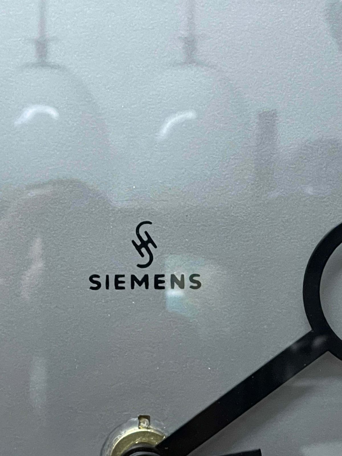 1960's German Industrial Factory / Office Clocks By Peter Behrens For Siemens photo vintage