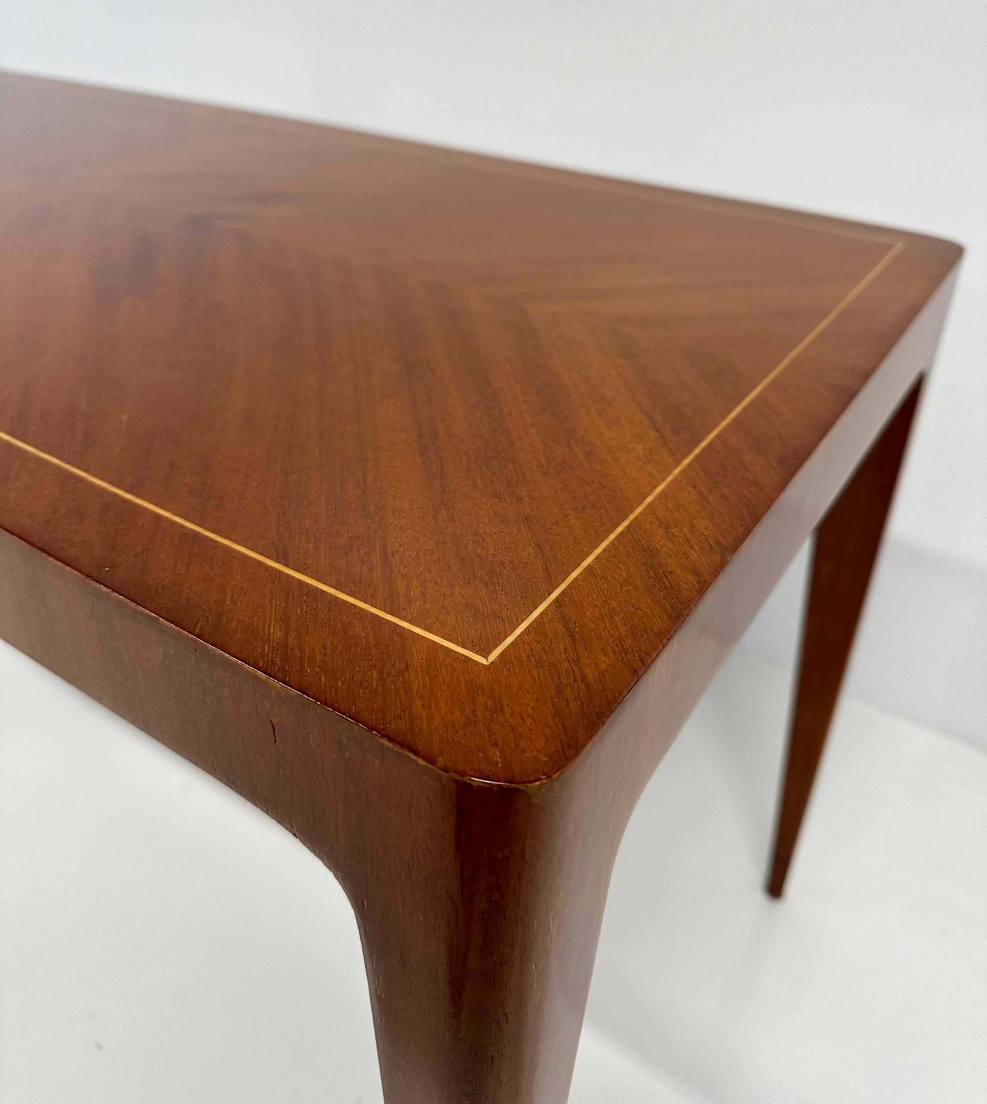 photo furniture Italian Art Deco Teak And Maple Coffee Table By Paolo Buffa , 1950s