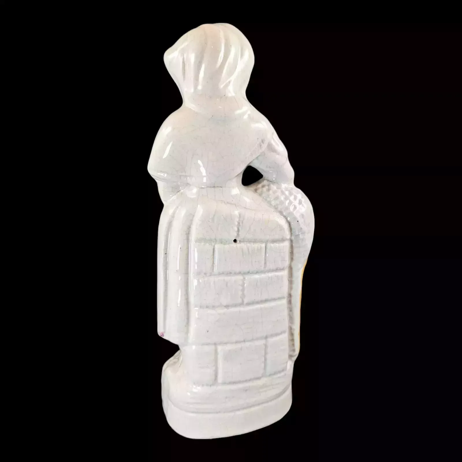 Antique Staffordshire Figurine Of Fishmonger, C.1860 photo Home Decor