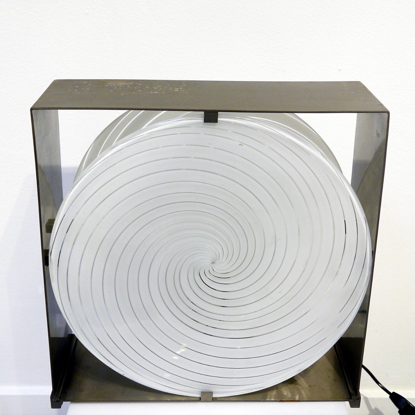 Table Lamp Spiral Lt217 By Carlo Nason For Mazzega, Italy 1960s photo vinterior