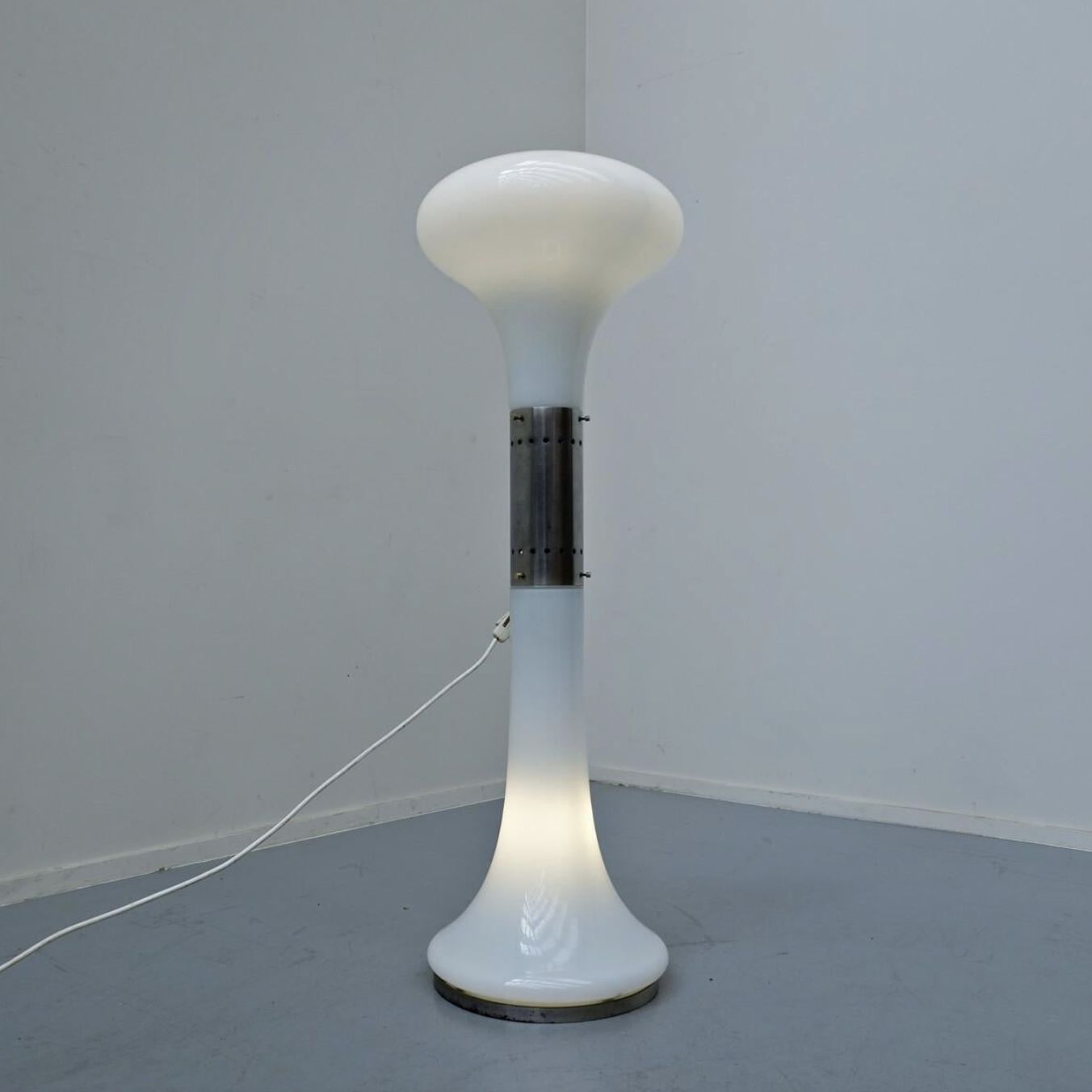 Mid Century Modern Floor Lamp Model ‘Soffiato’ By Carlo Nason For Mazzega, 1960s photo 3270.0