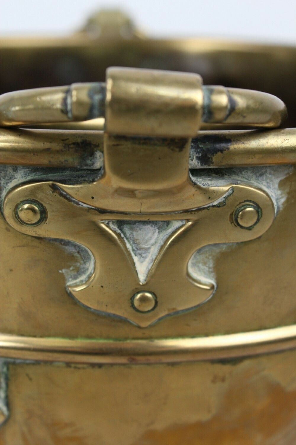 photo furniture Victorian Arts & Crafts Brass Jardinière By Henry Loveridge
