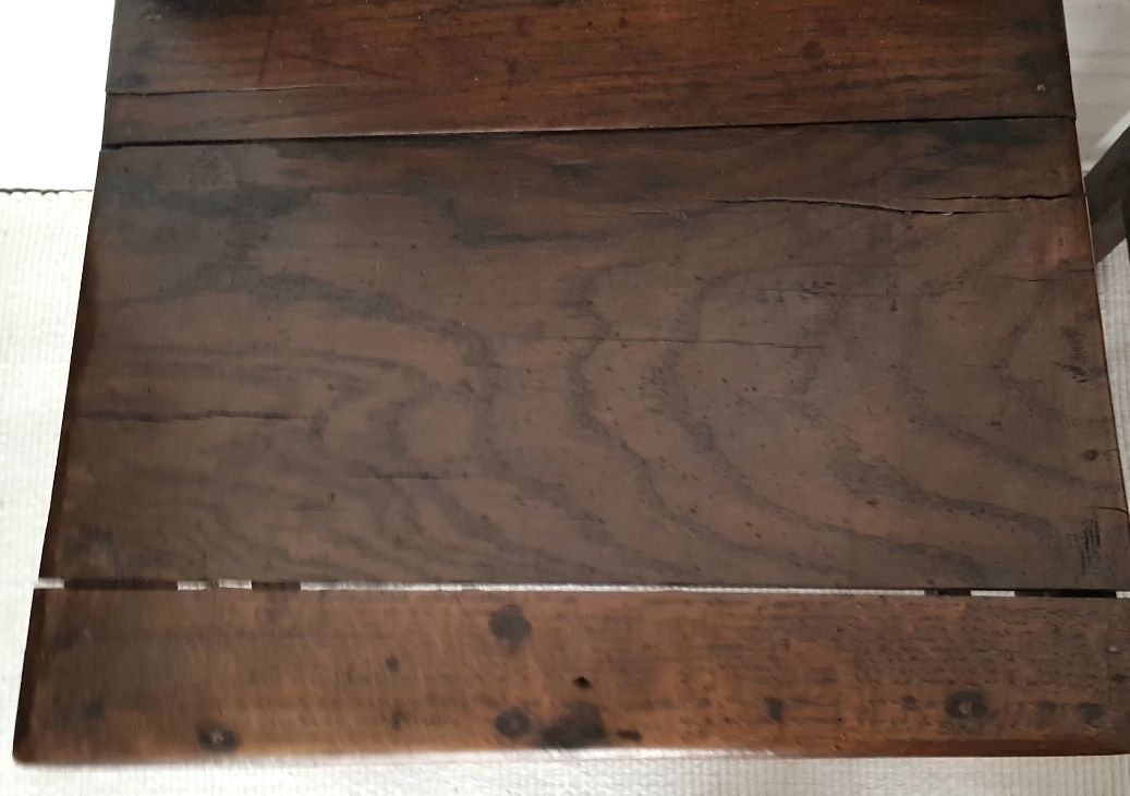 photo for sale A Pair Of 16th Century Carved Oak Hall Chairs.