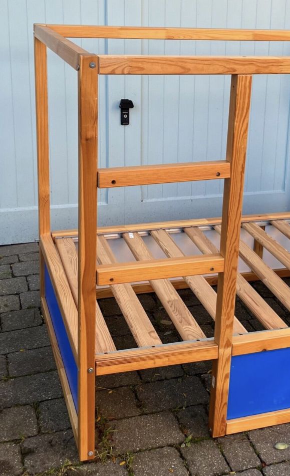 Ikea Kura Child's Bed With Original Fonnes Mattress photo furniture