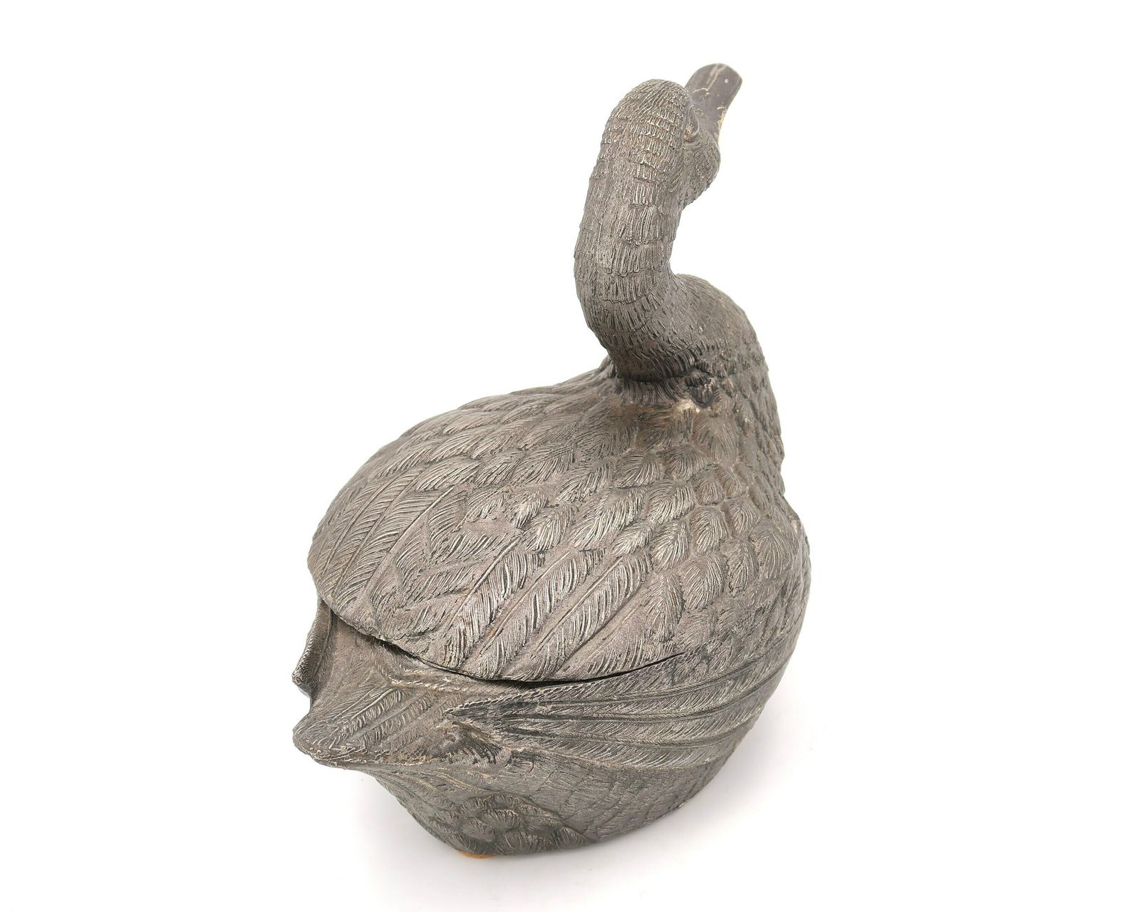 Duck Ice Bucket By Mauro Manetti, Made In Italy, 1970s / Sculpture, Italian Design, Kitchen photo for sale