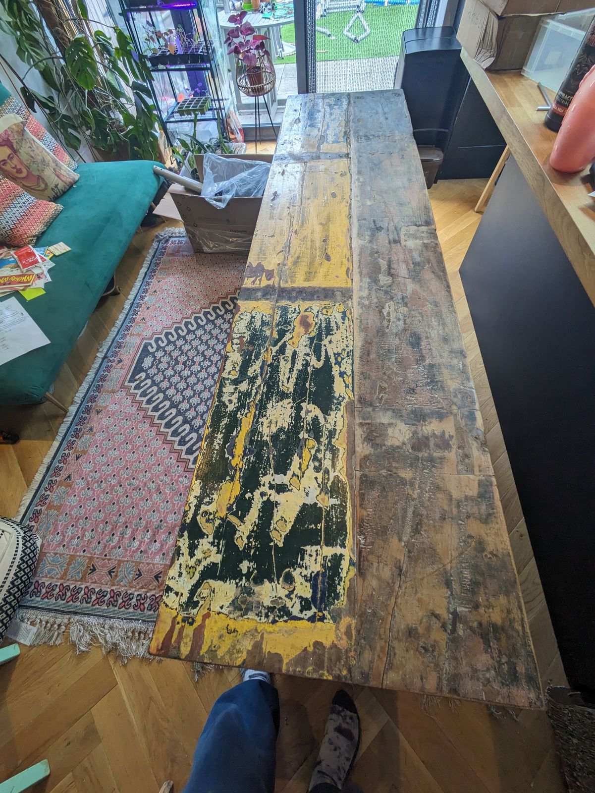 Bohemian Balinese Hardwood Sideboard photo 450.0