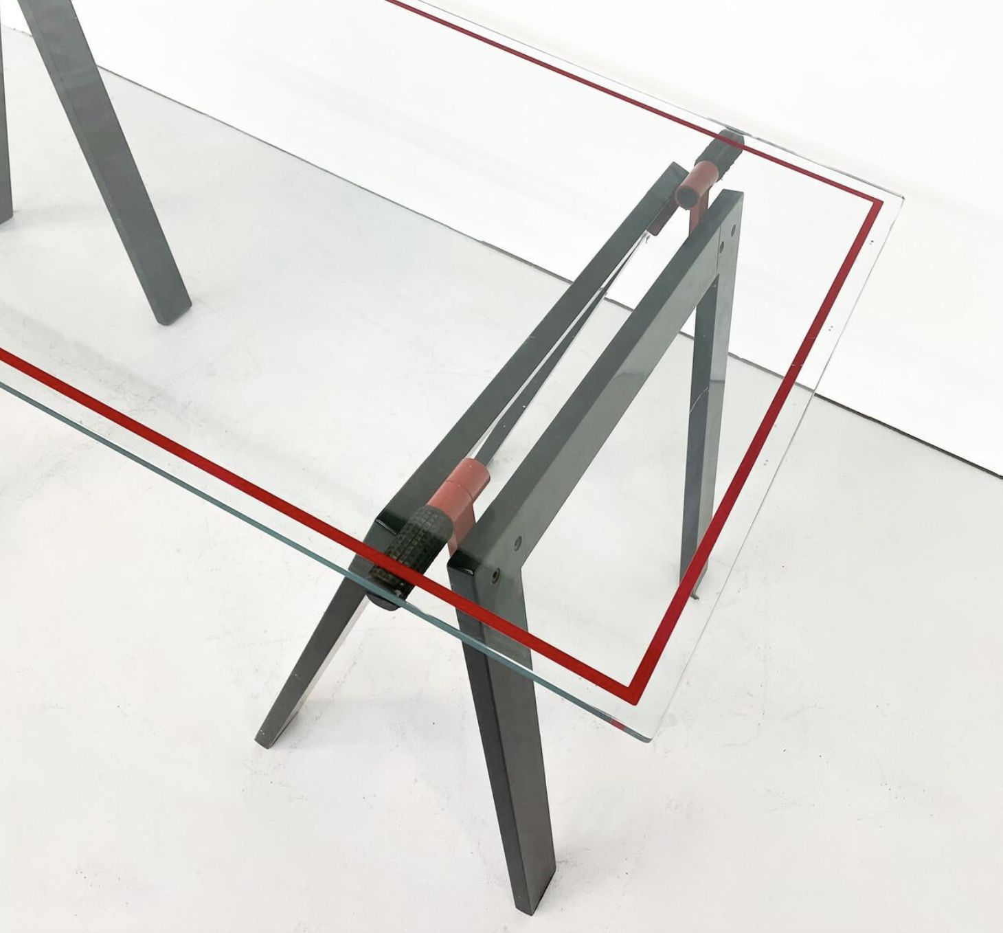 Mid Century Modern Desk/Table By Gae Aulenti For Zanotta, Italy, 1970s photo vinterior