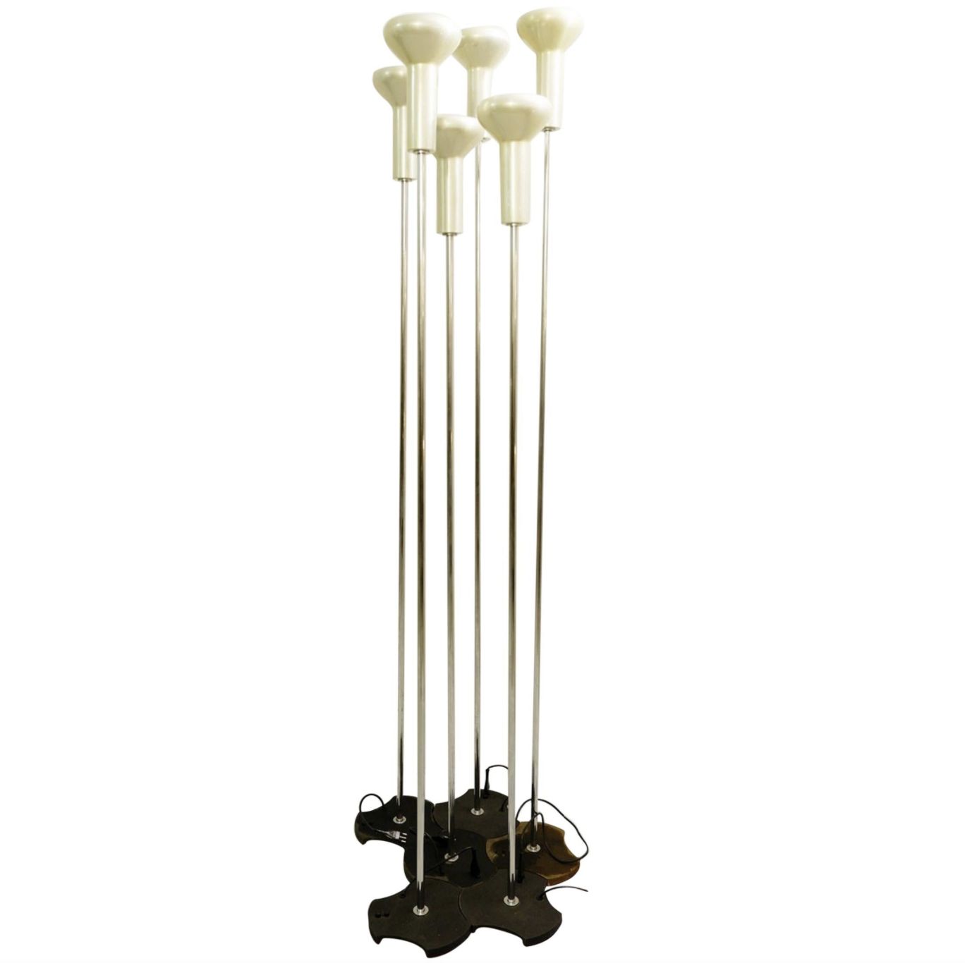 Floor Lamps Model 1074 By Gino Sarfatti For Arteluce