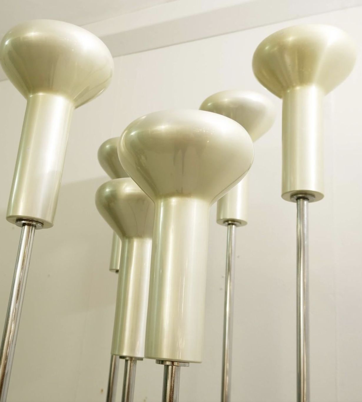 Floor Lamps Model 1074 By Gino Sarfatti For Arteluce photo for sale